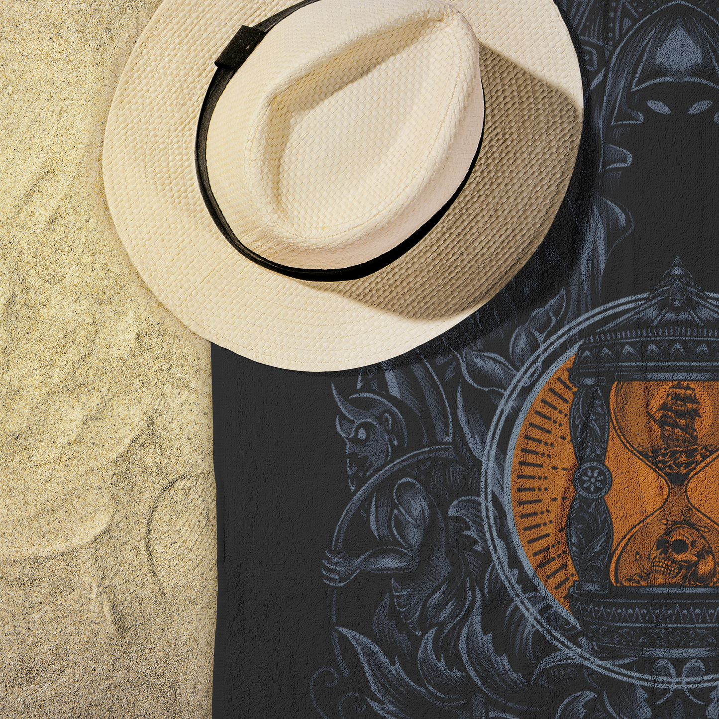 timekeeper beach towel