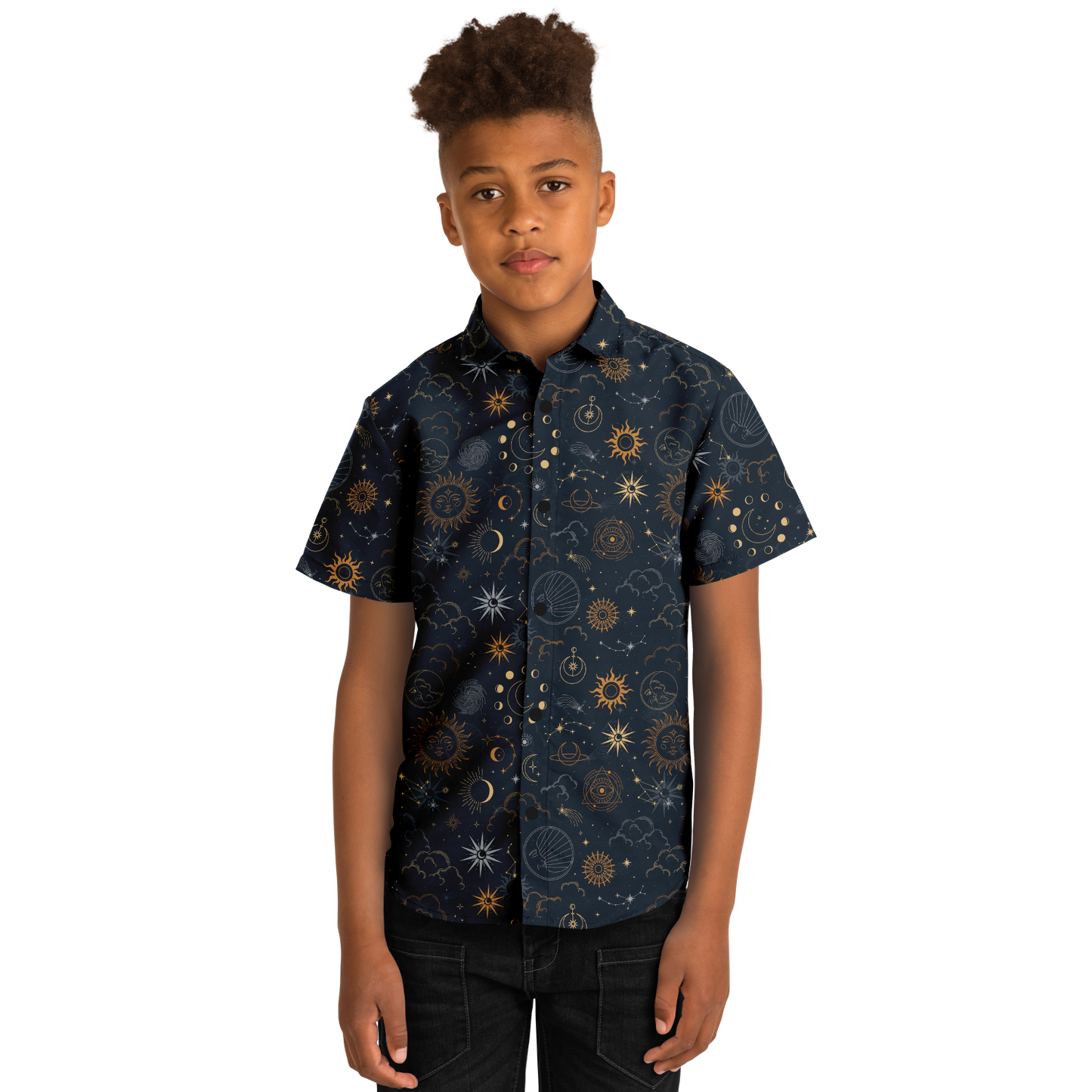 Celestial Youth Button-up Shirt