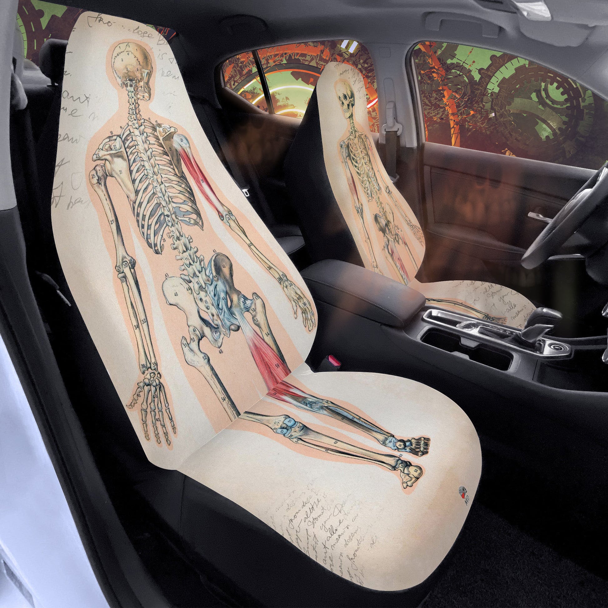 steampunk car seat covers