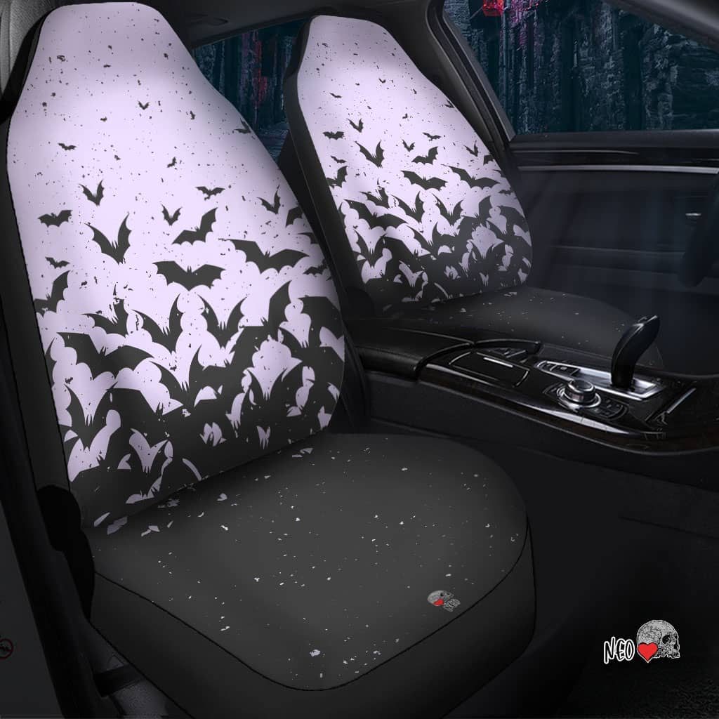 Bat Swarm Car Seat Covers - NeoSkull