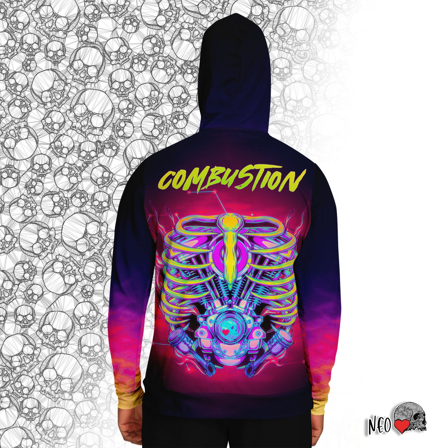 Combustion Mechanic's Hoodie - NeoSkull