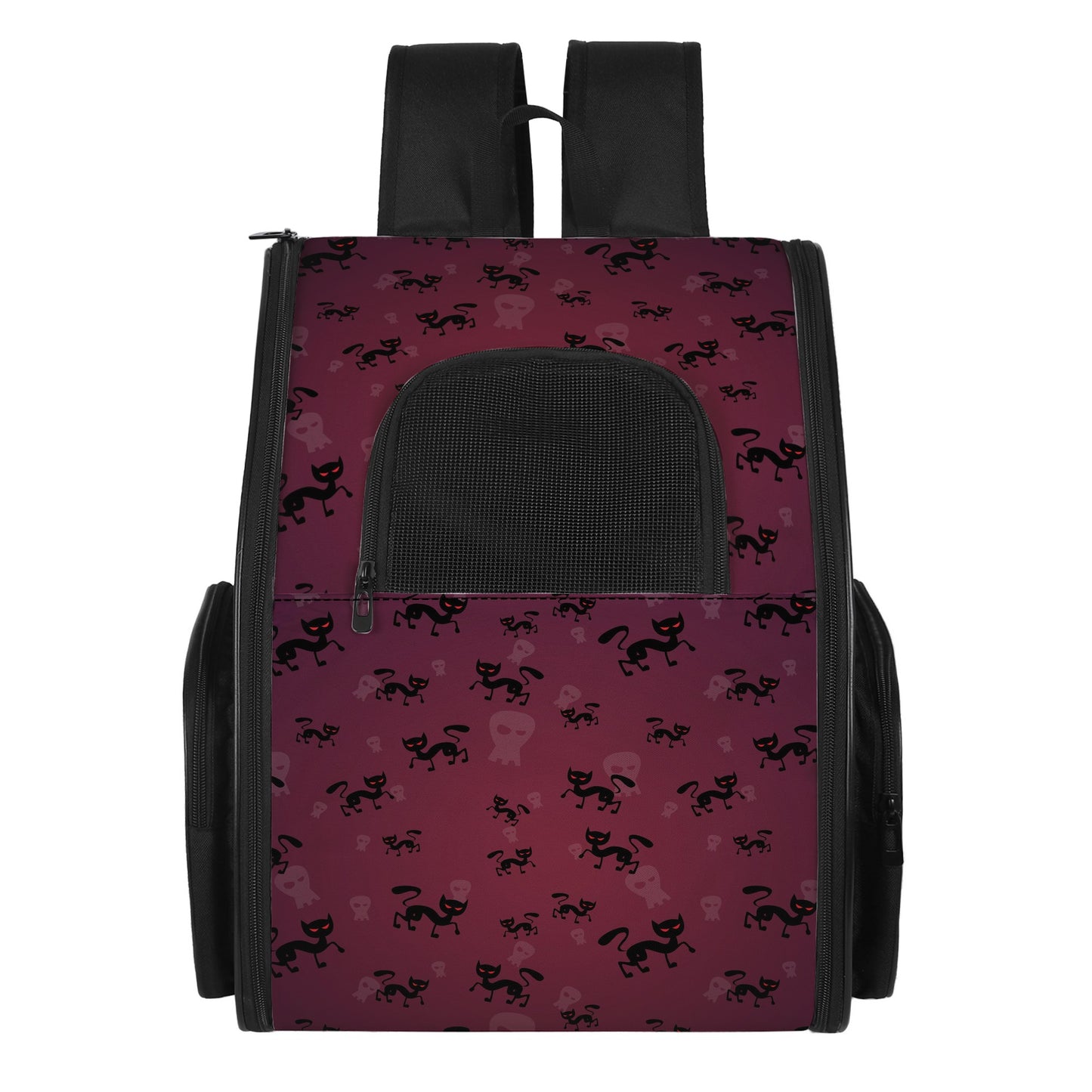 Spooky Cat Pet Carrier bag Pet Carrier Backpack