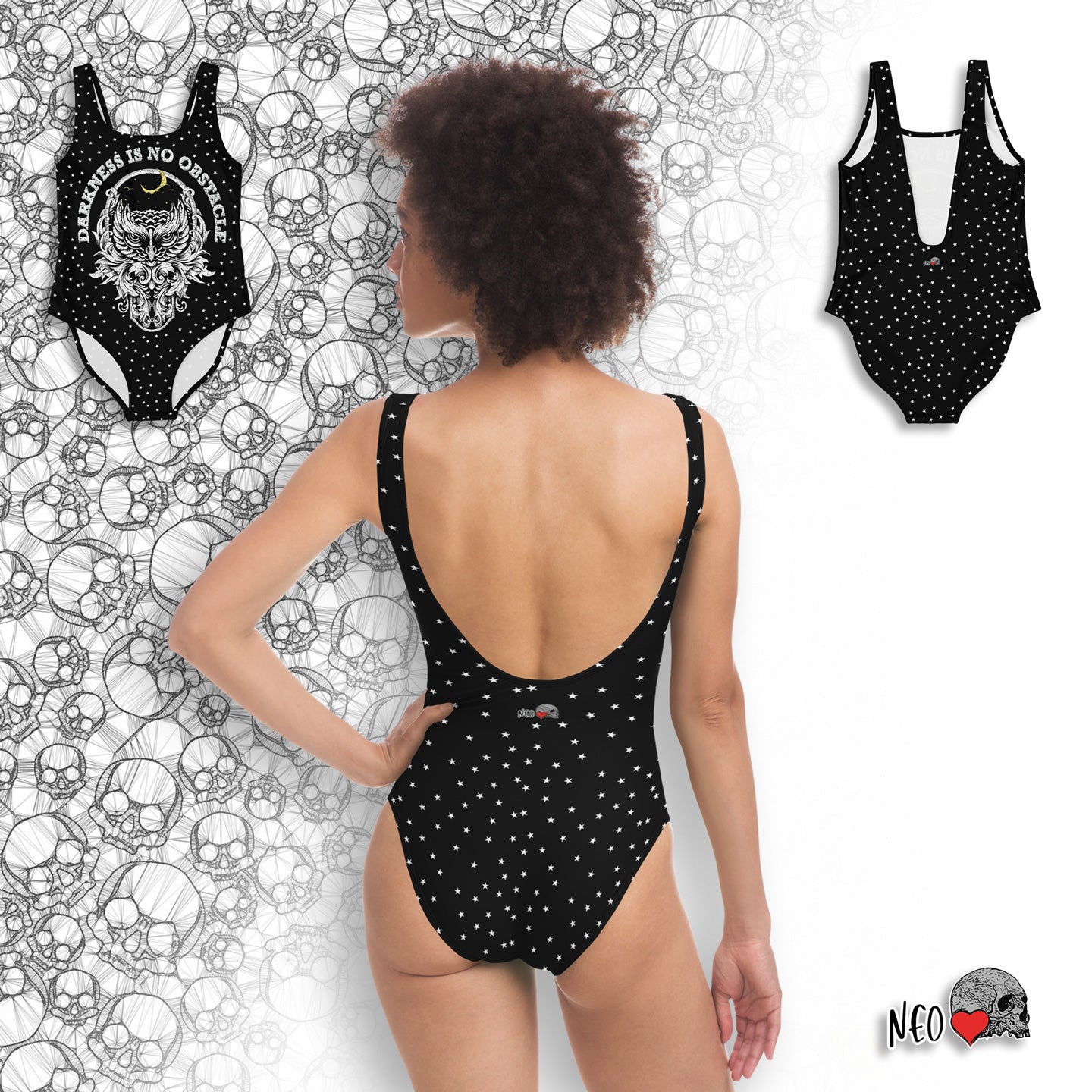 Darkness is no obstacle Swimsuit - NeoSkull