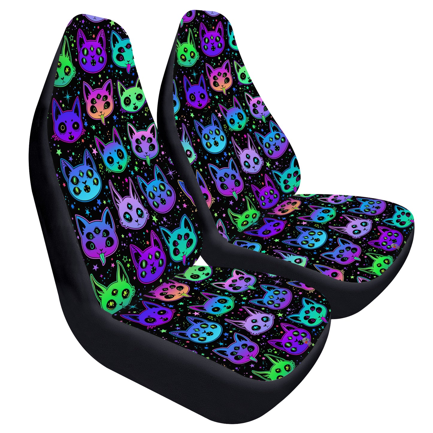 Evil Cats Car Seat Covers