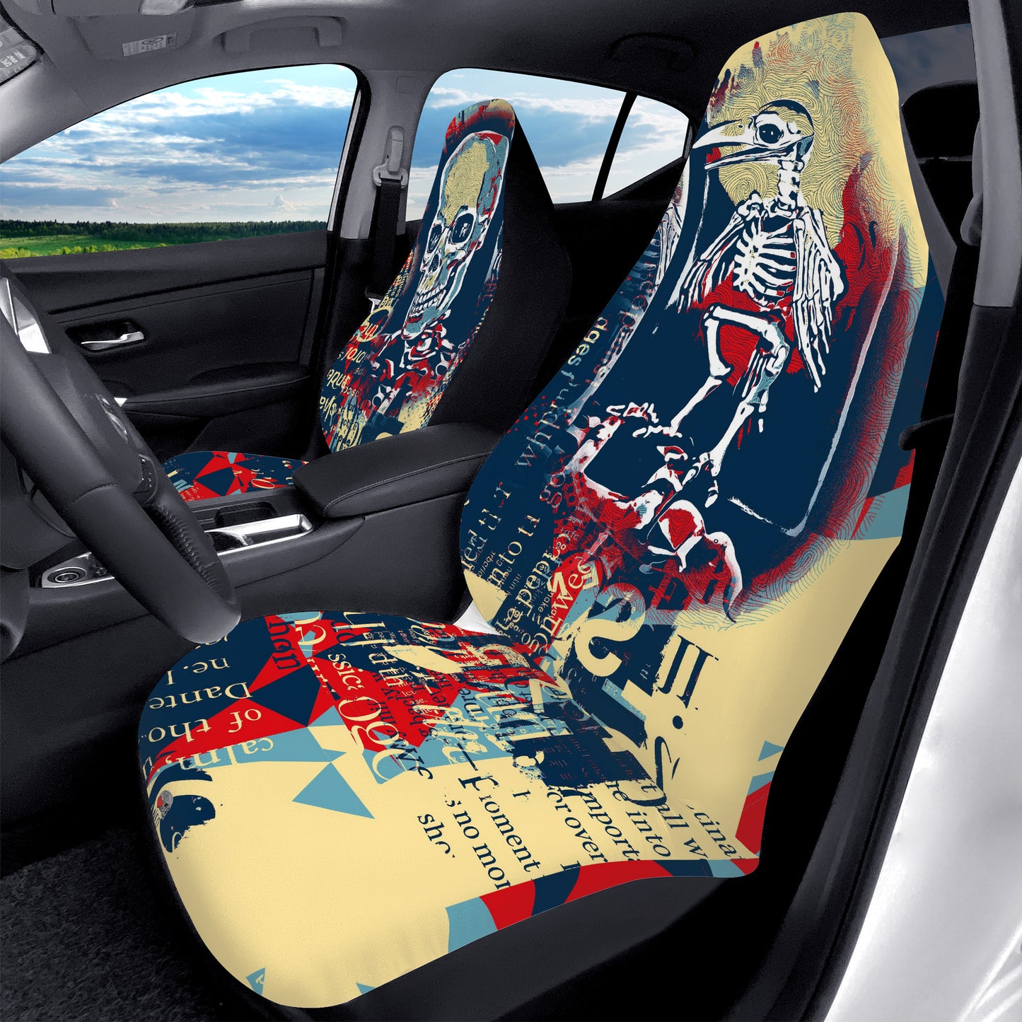 Old Friends Car Seat Covers