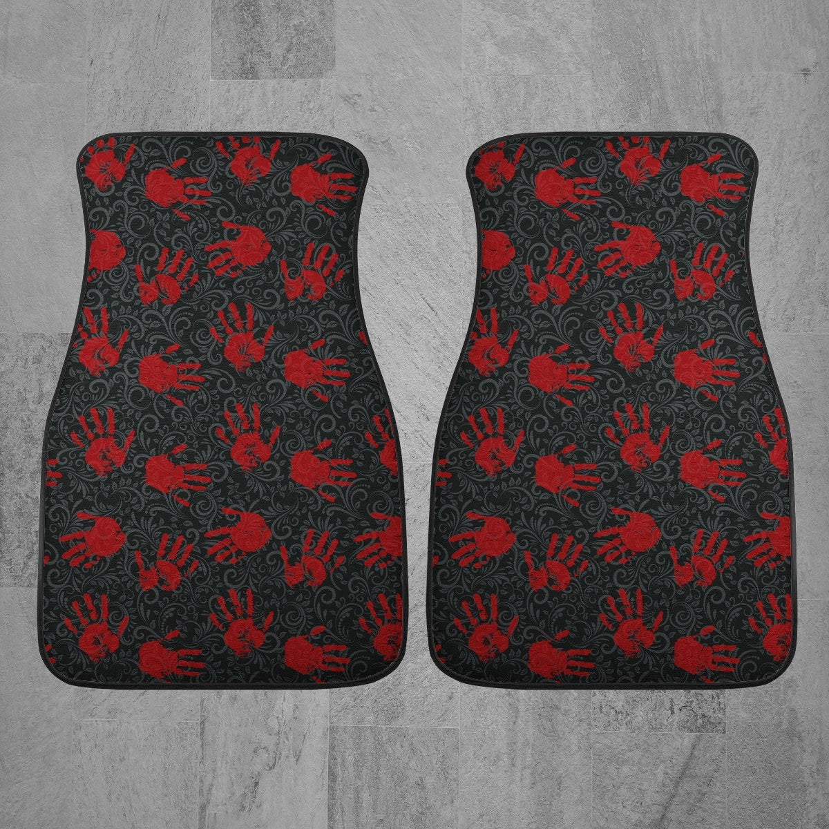 Ghost Hands Car Mats Set