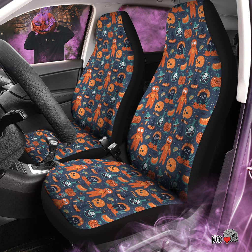 halloween car seat covers