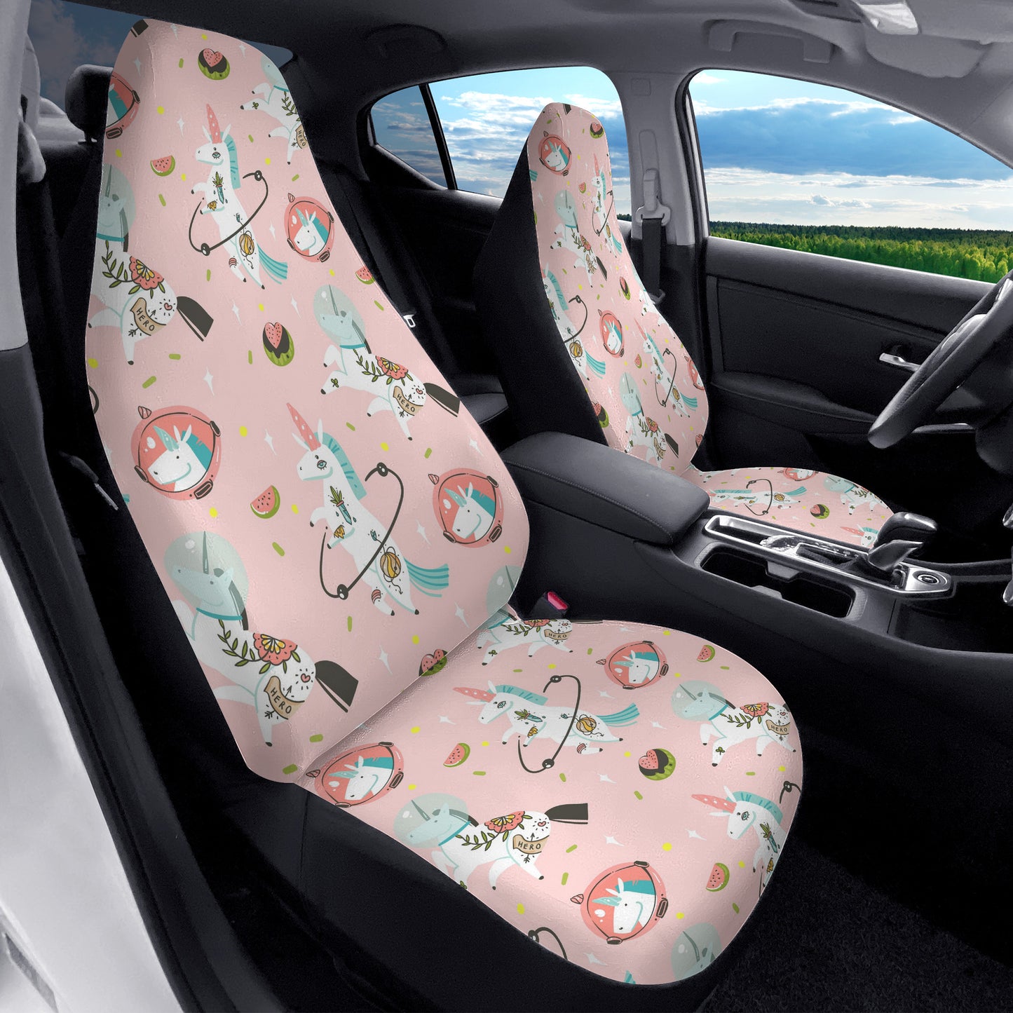 Wild Unicorns Car Seat Covers