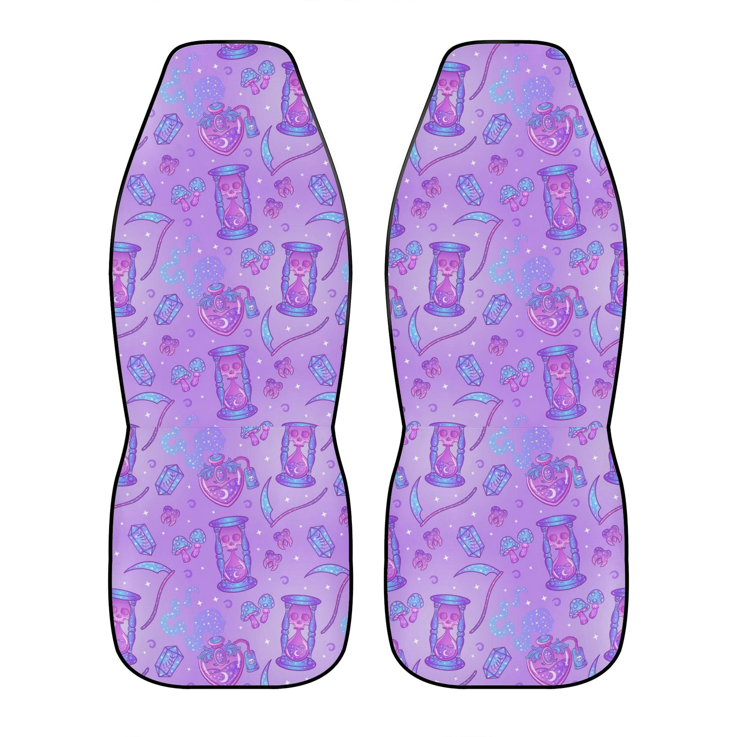 Pastel Witch Full Car Seat Cover Set