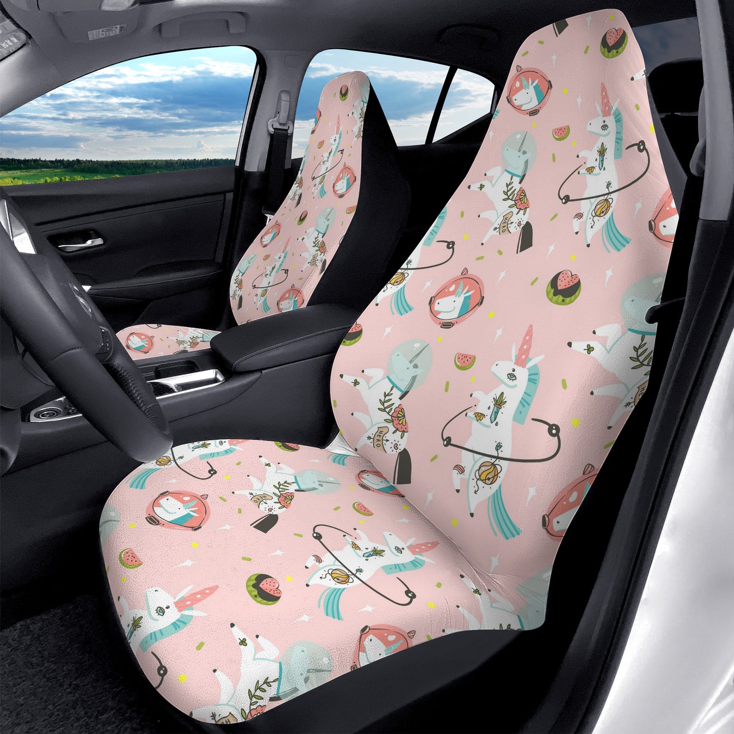 Wild Unicorns Car Seat Covers