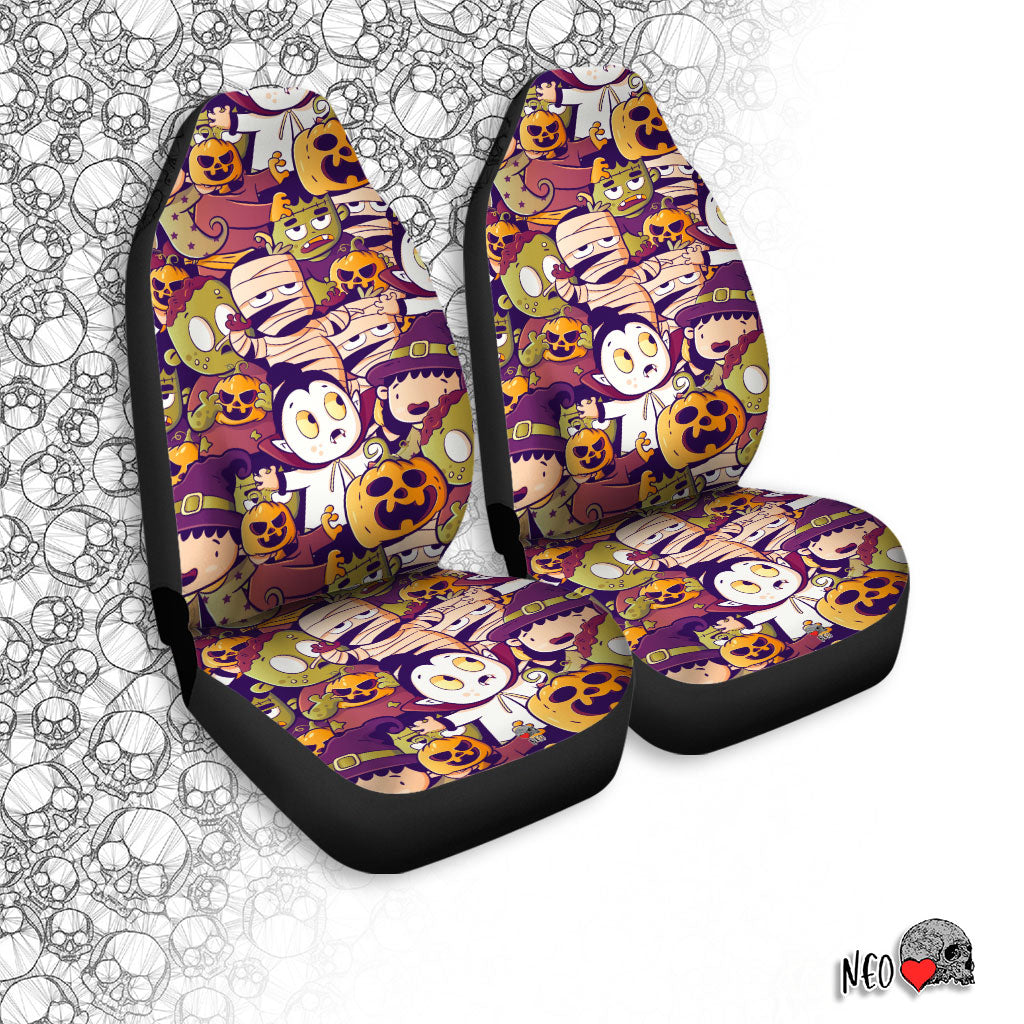 spooky car seat covers
