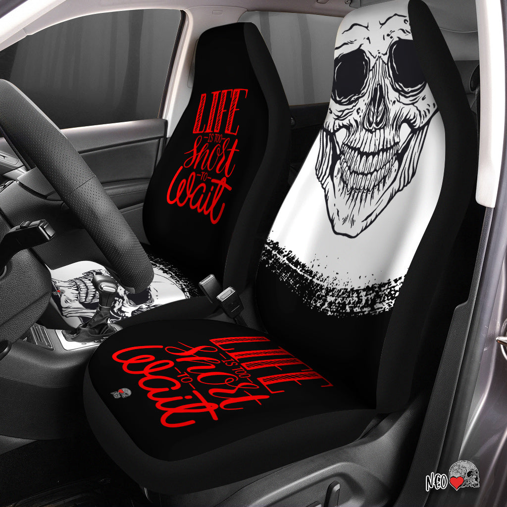 goth skull car accessories