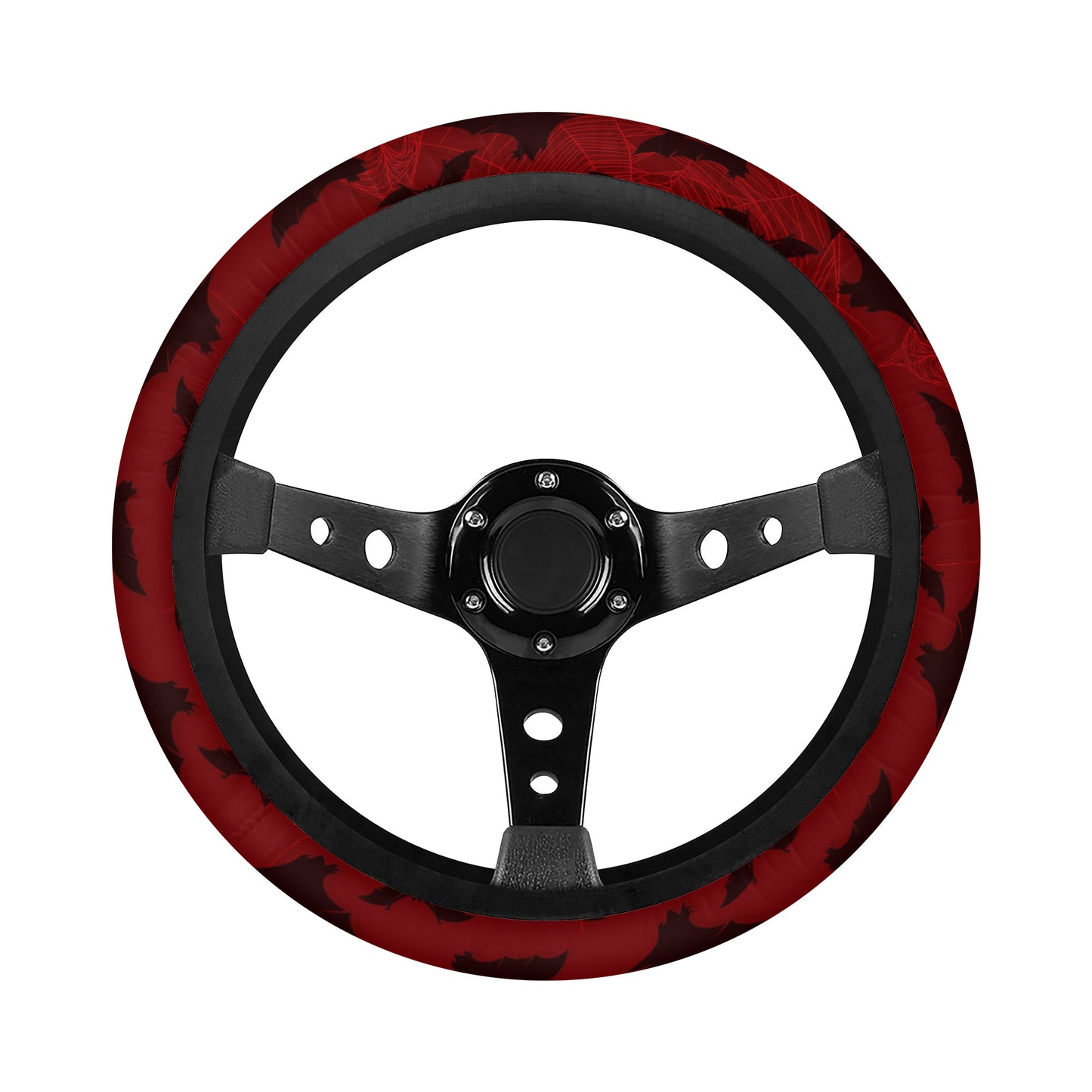 Rubin bats swarm Car Steering Wheel Covers