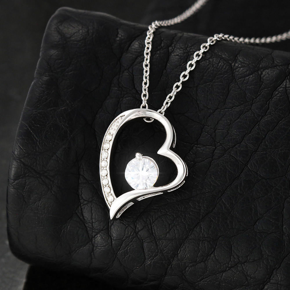 My Masterpiece Heart Necklace with Personalized Gift Card - NeoSkull