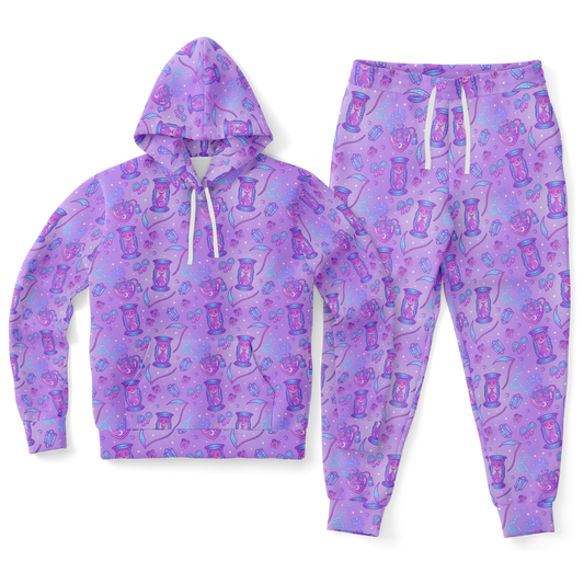 Pastel witch athletic set