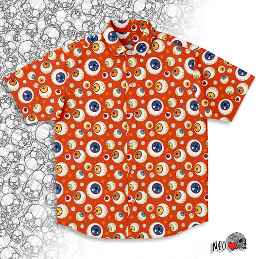 All Eyes on You short sleeve button down shirt