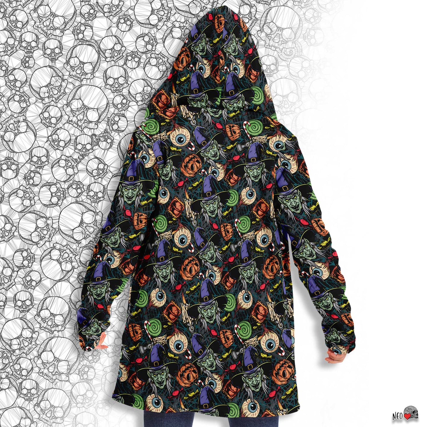 Spooky Witch Hooded Cloak