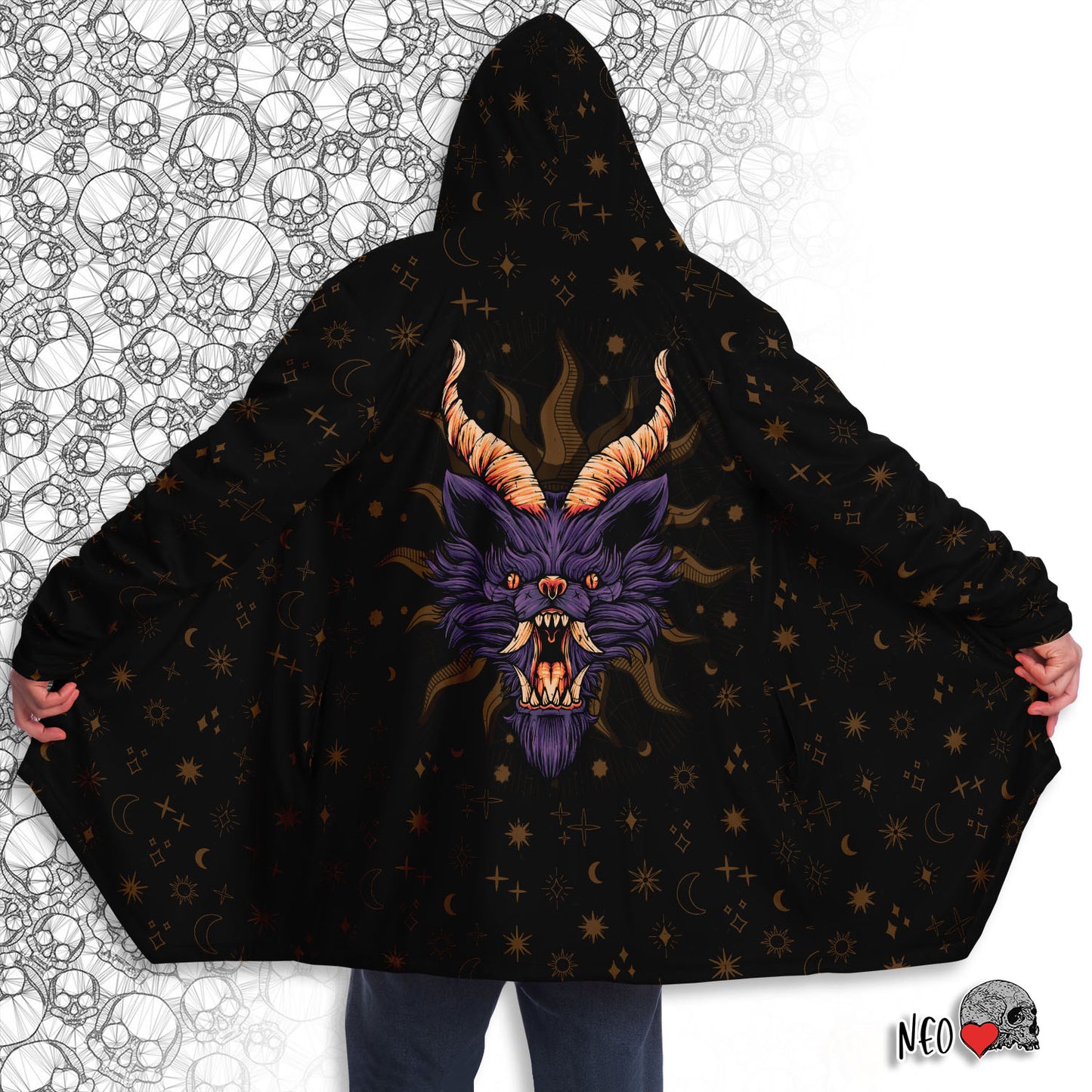 gothic hooded cloak