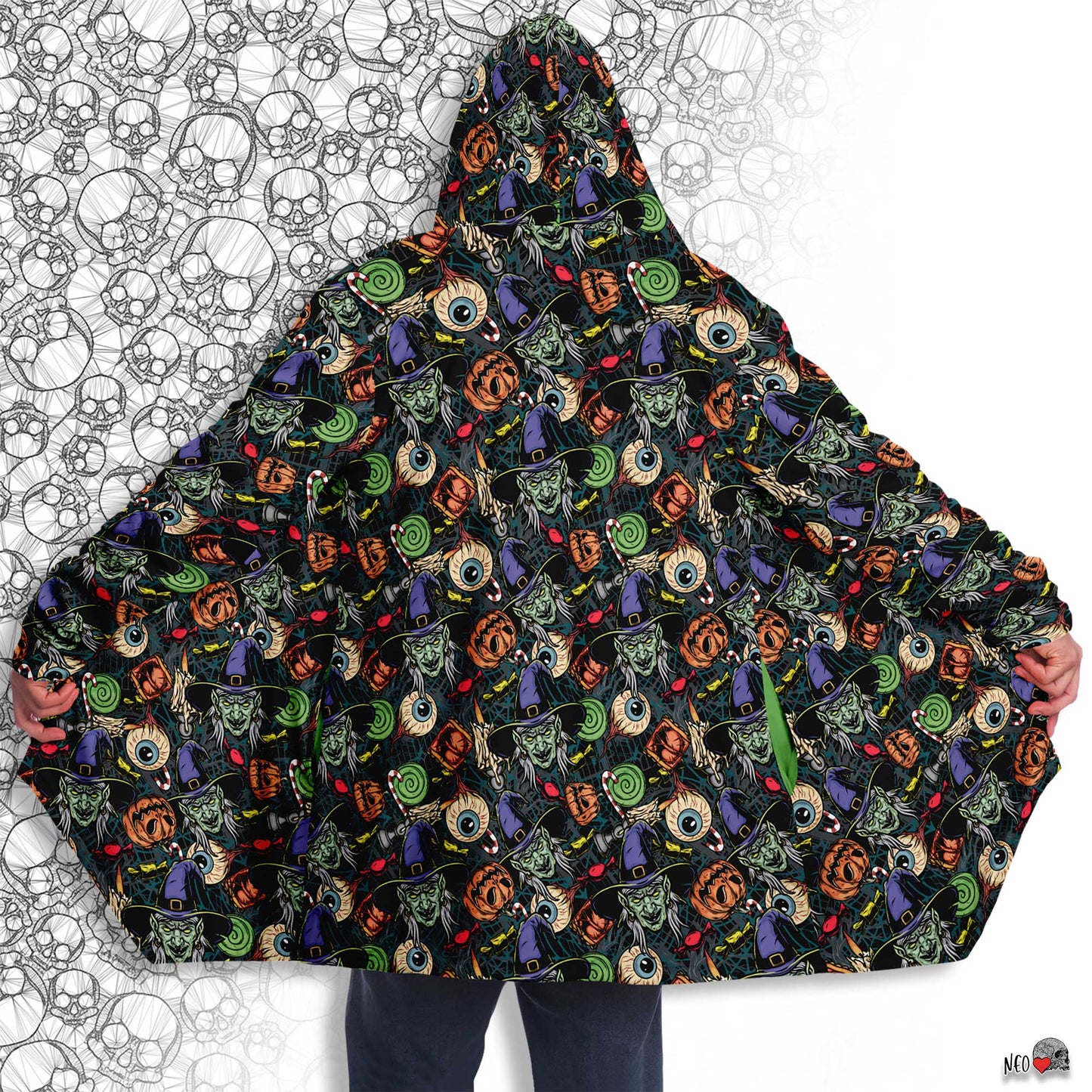 Spooky Witch Hooded Cloak
