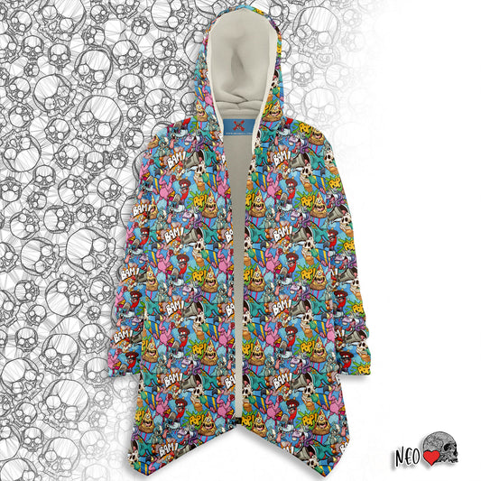 Party Mess Hooded Cloak