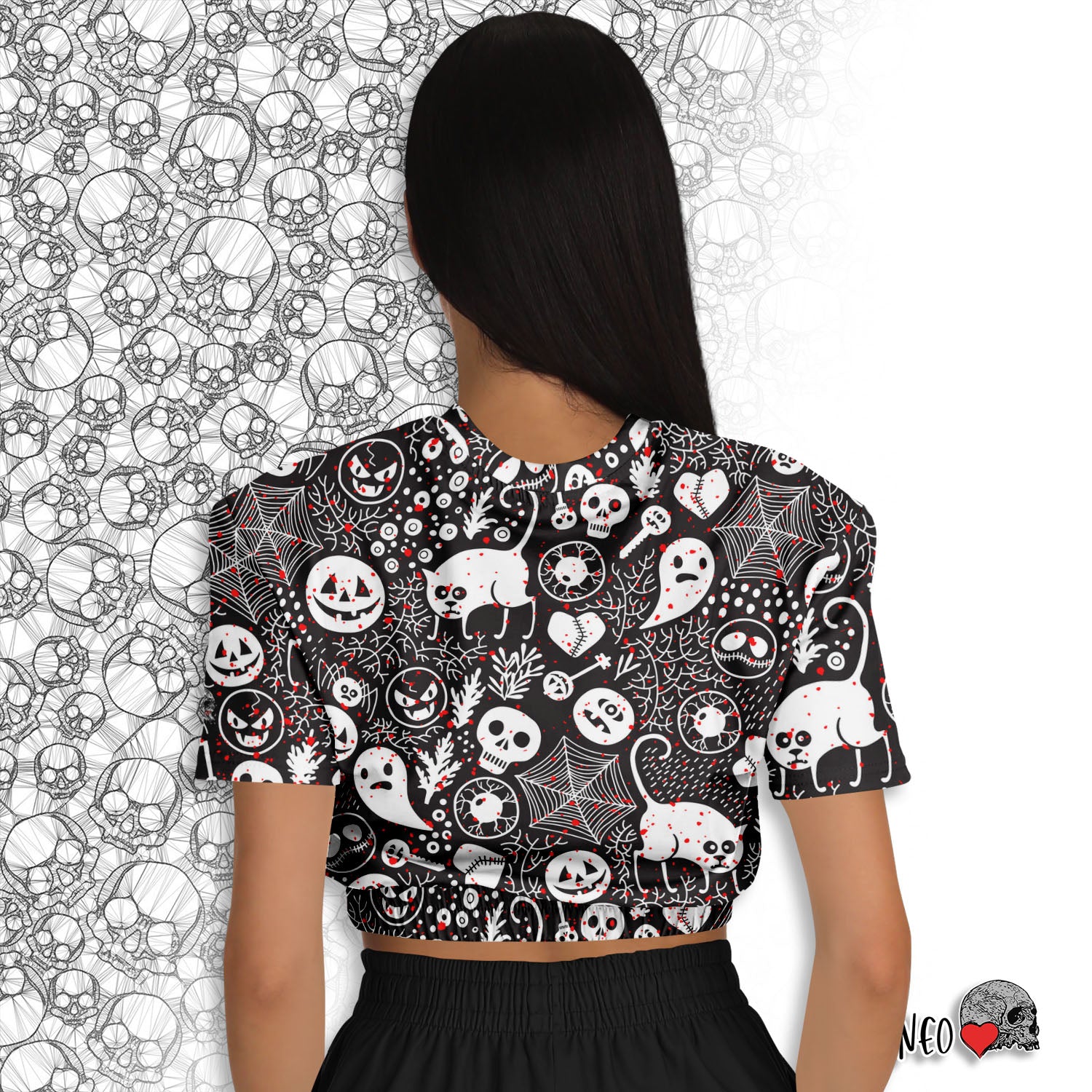 witchy cropped top