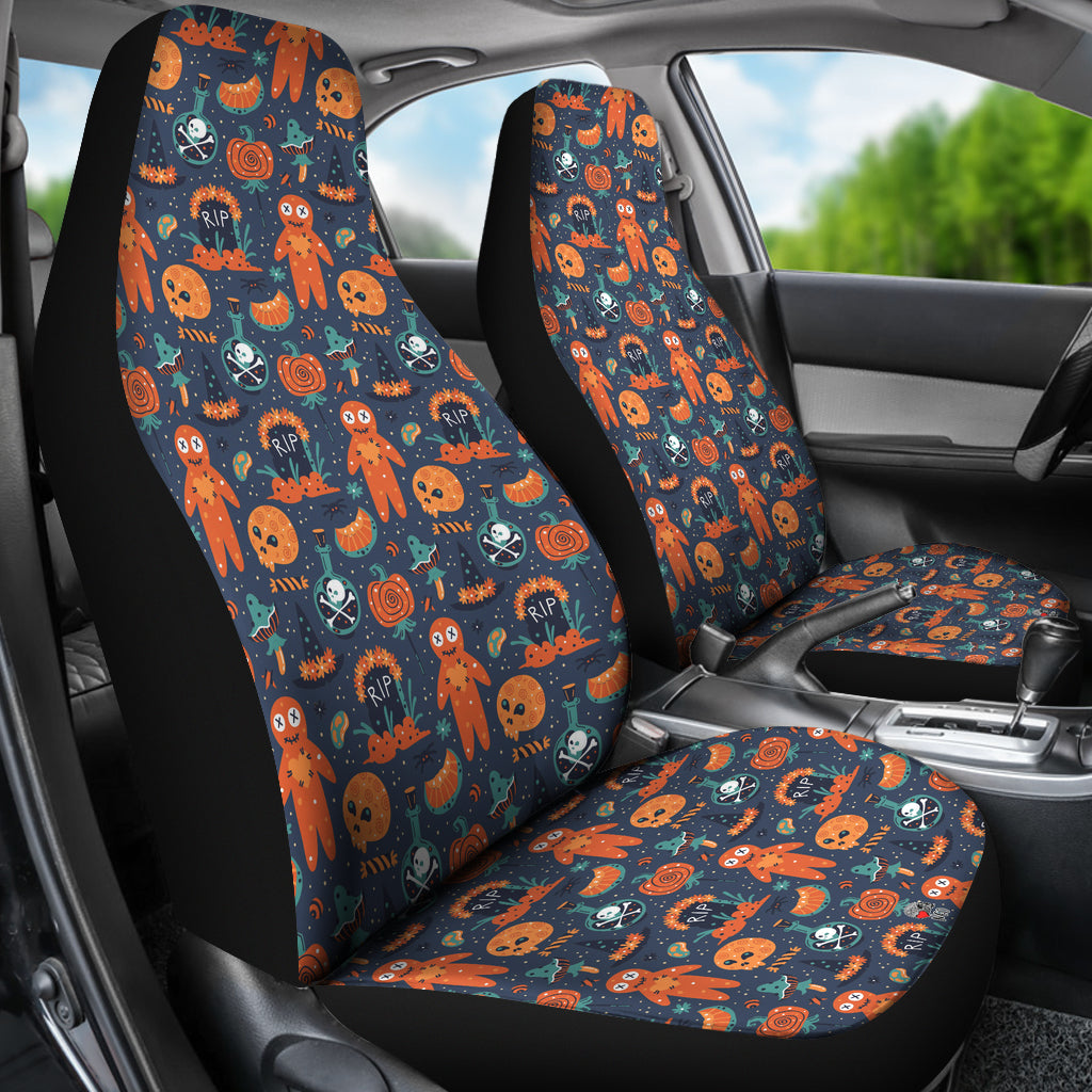 Halloween Vibes Car Seat Covers