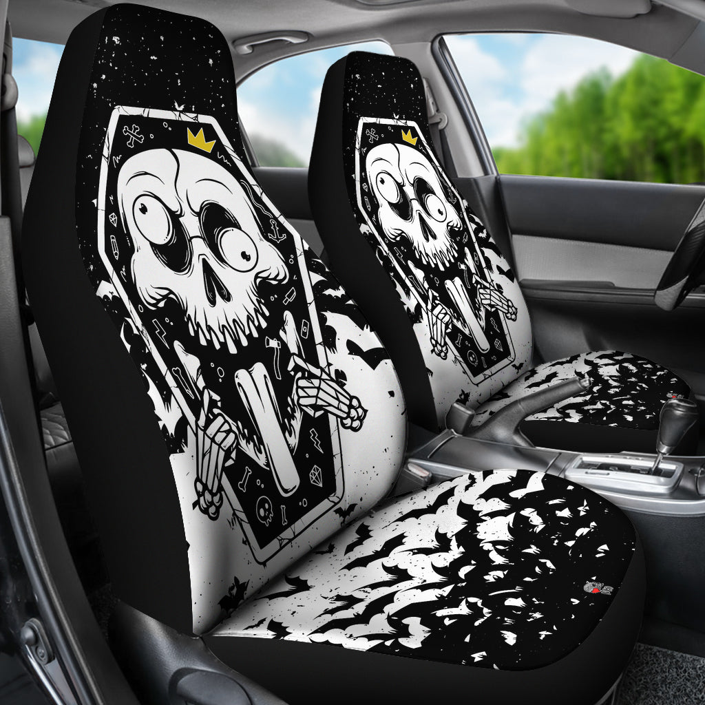 The king of the mess Car Seat Covers