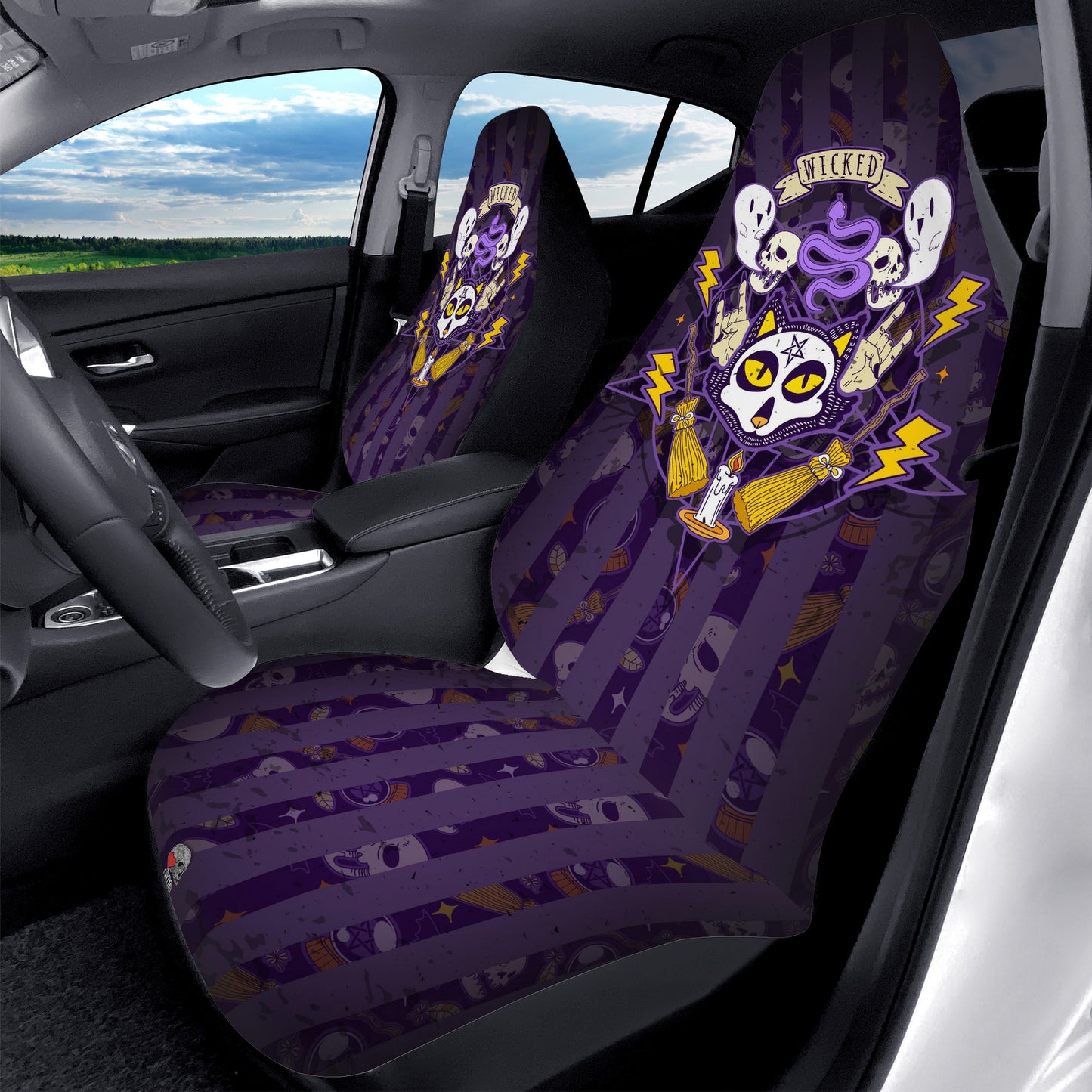 Something Wicked Car Seat Covers