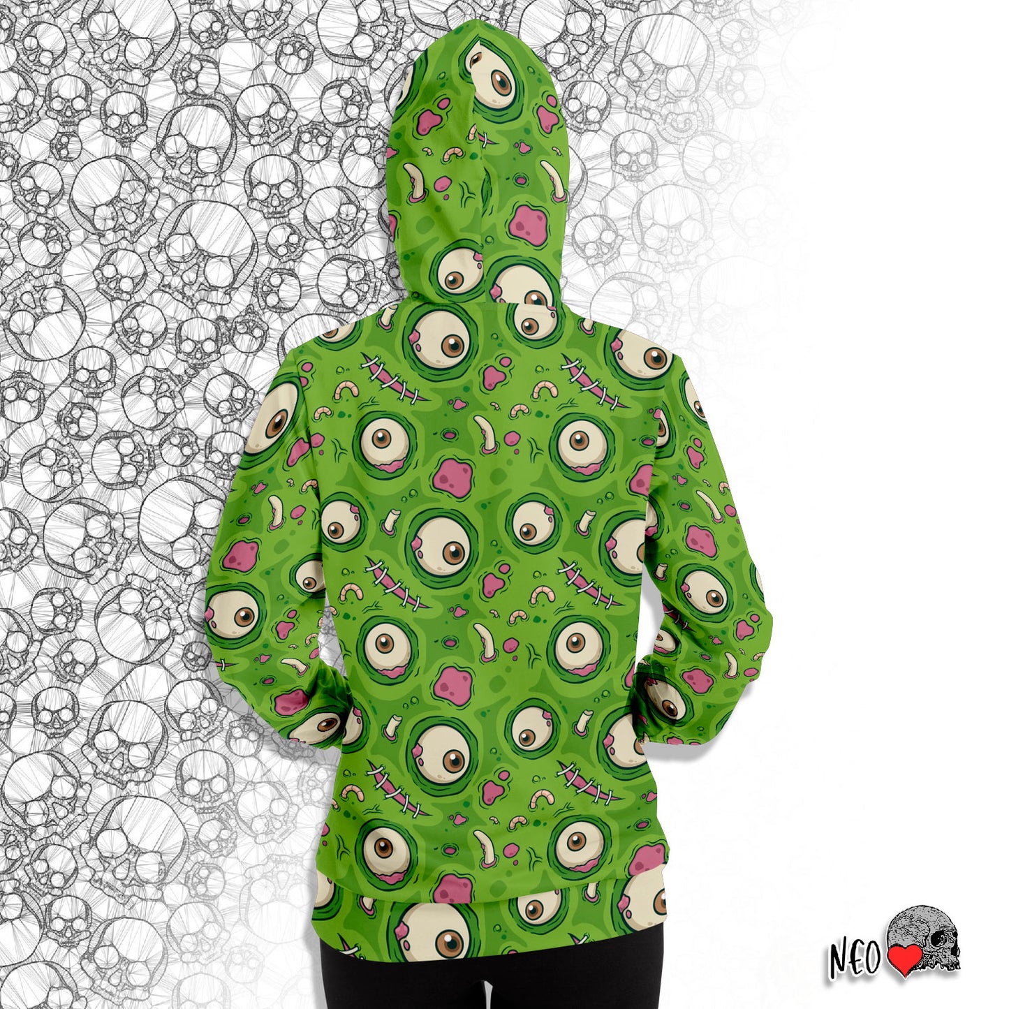 Monster skin hoodie