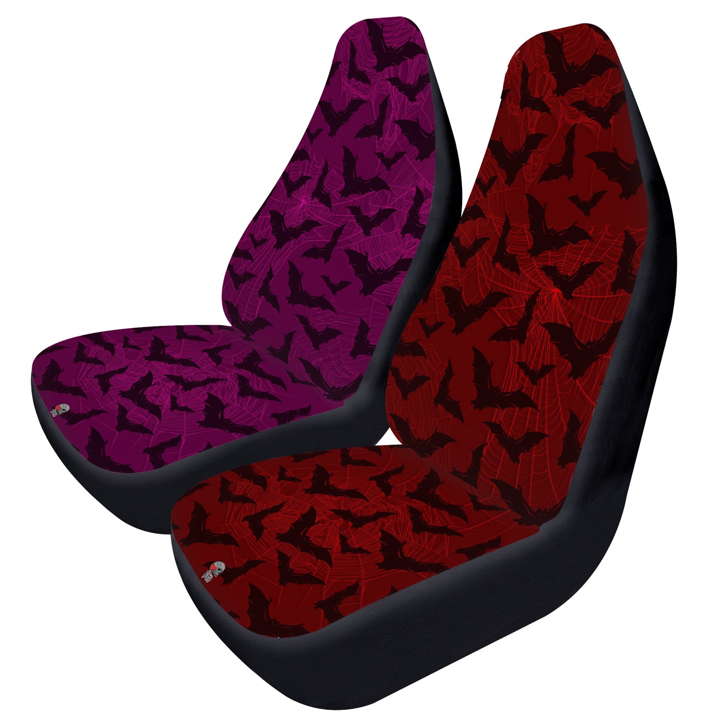 Bats and Spiderweb two colors Car Seat Covers