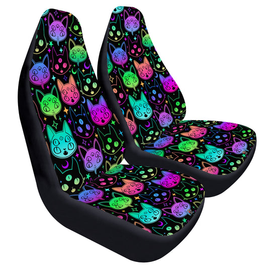 Spooky Cats Car Seat Covers