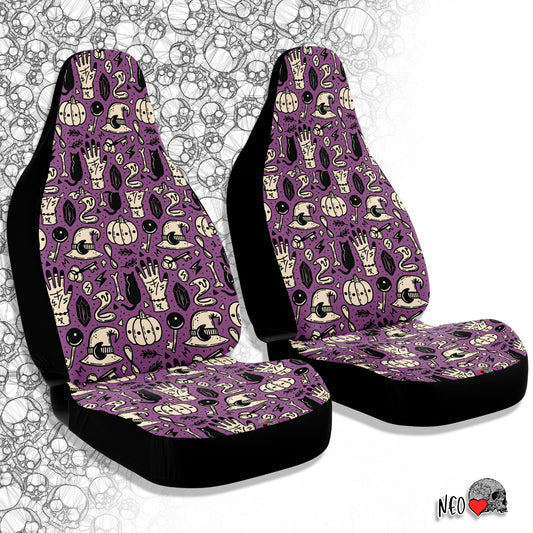 Halloween supernatural Car Seat Covers