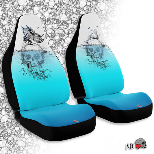 Distant Ocean Car Seat Covers