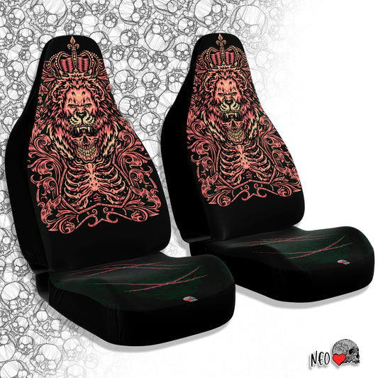 Skull lion king Car Seat Covers