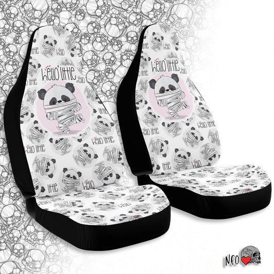 Cute Panda Mummy Car Seat Covers