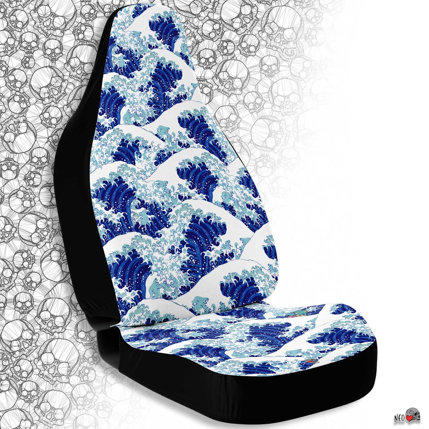 Oriental Sea Car Seat Covers