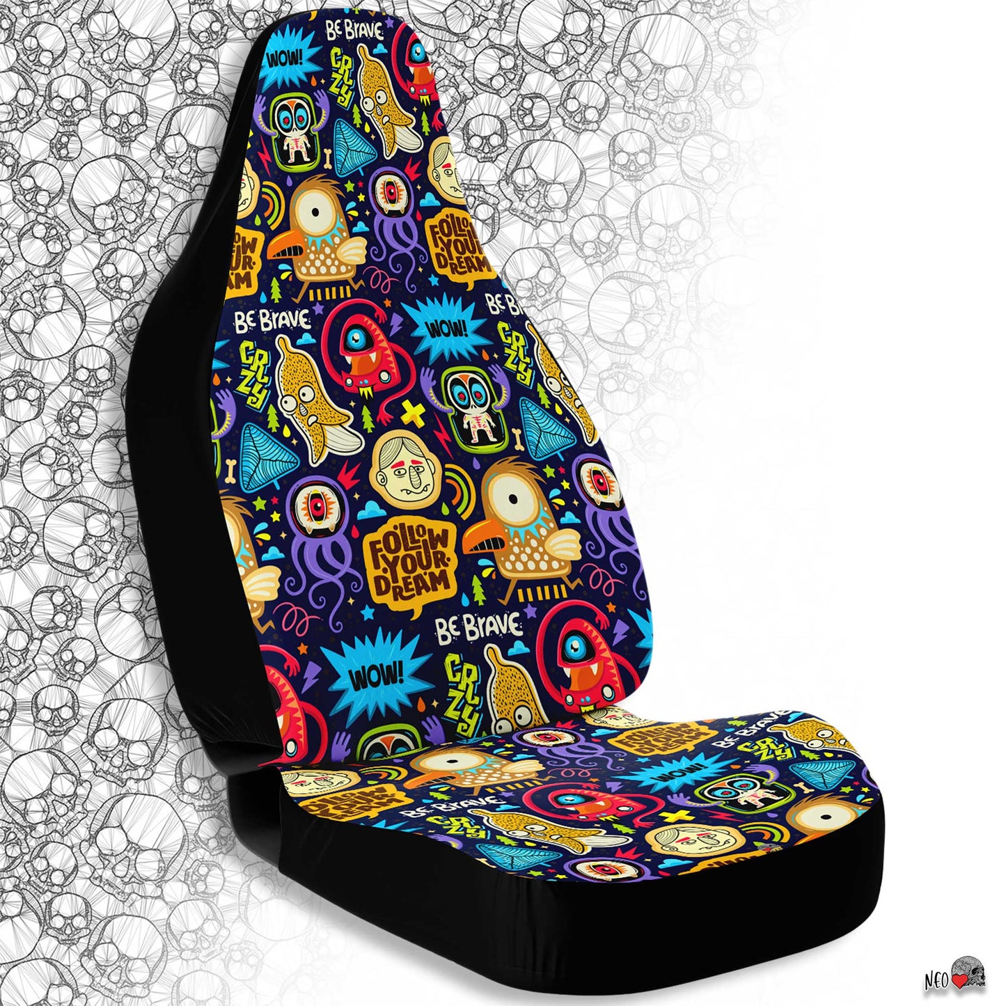 Follow Your Dream Car Seat Covers
