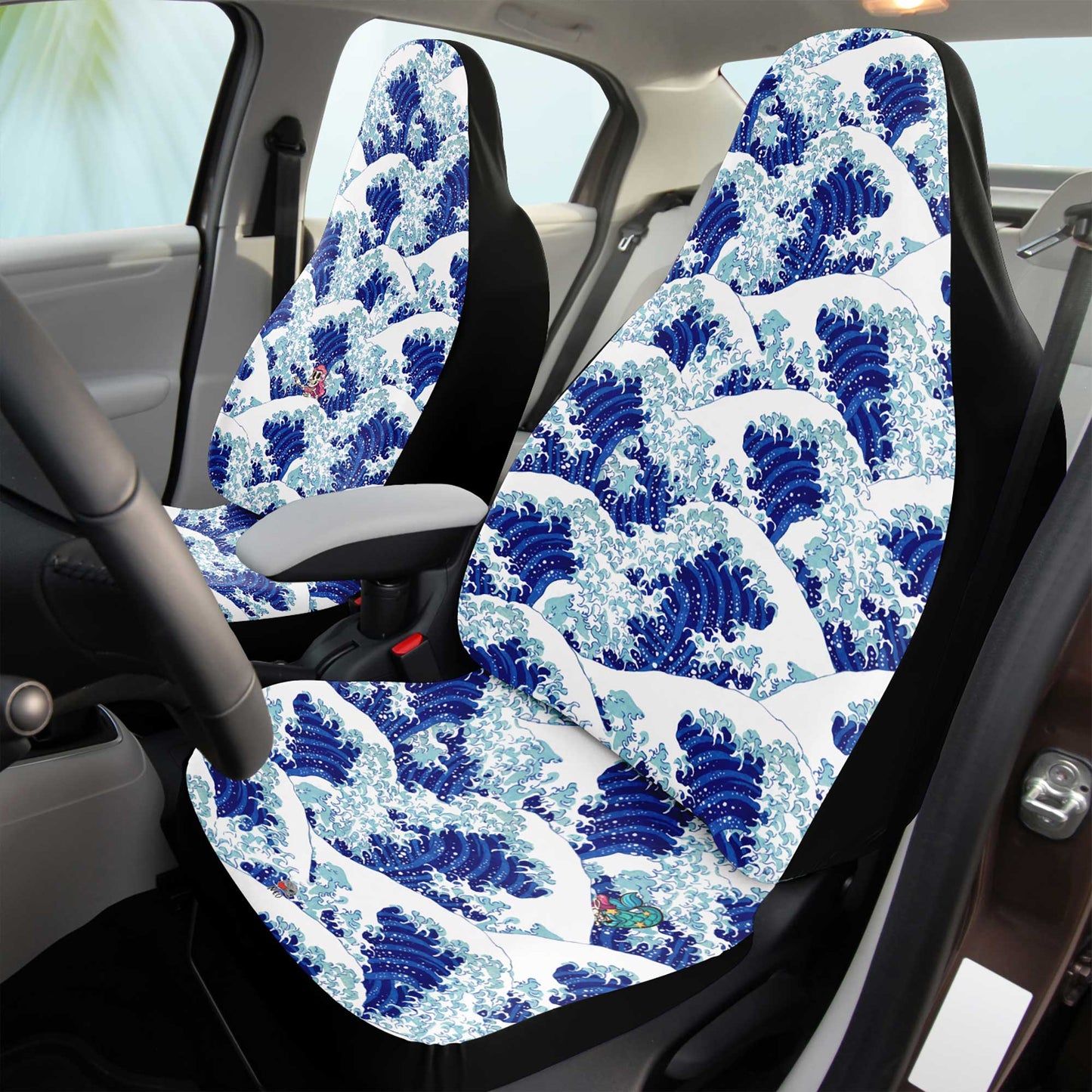 Oriental Sea Car Seat Covers