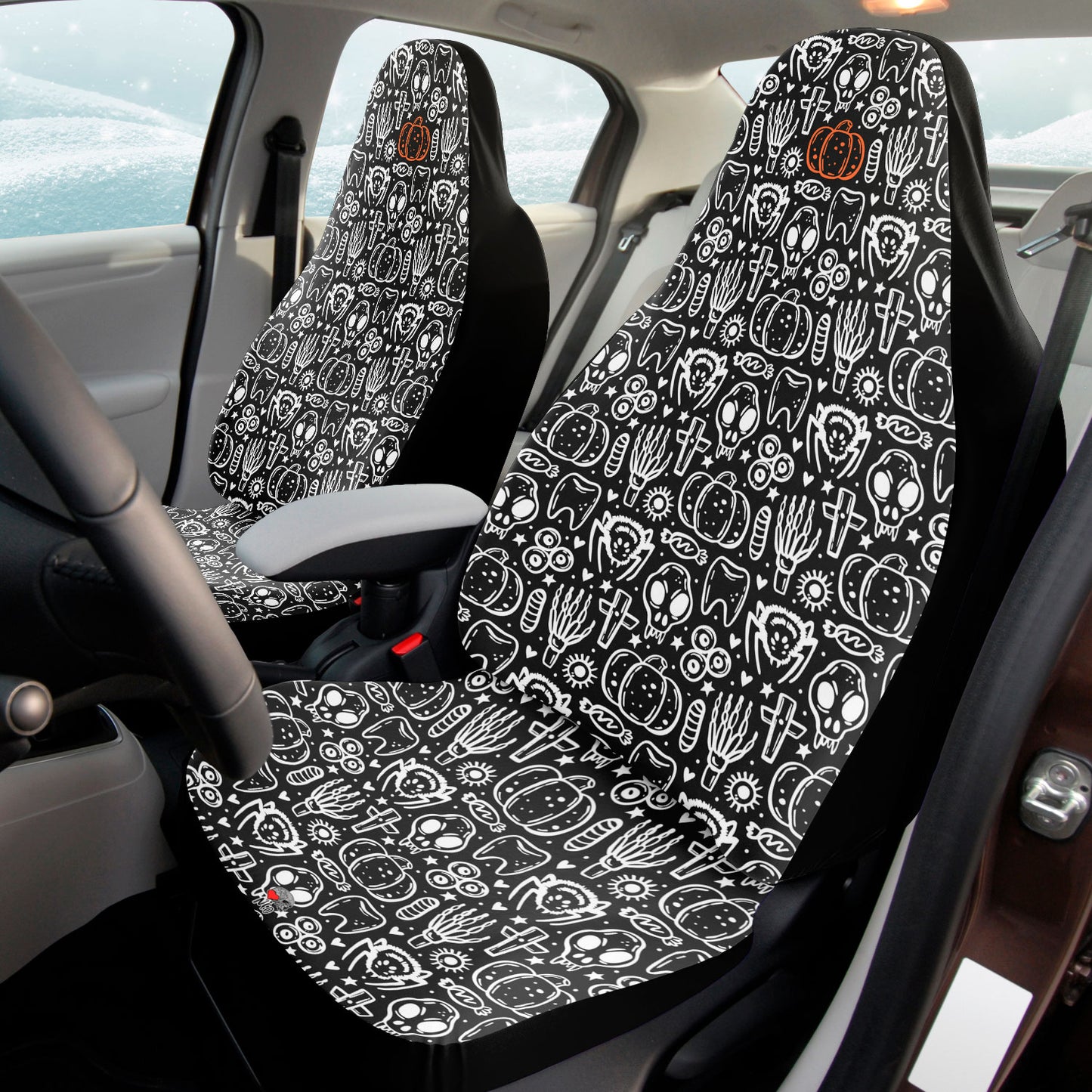 Dark Art Car Seat Covers