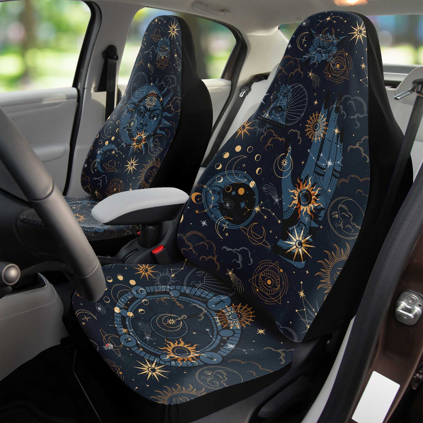 esoteric car seat covers - neoskull