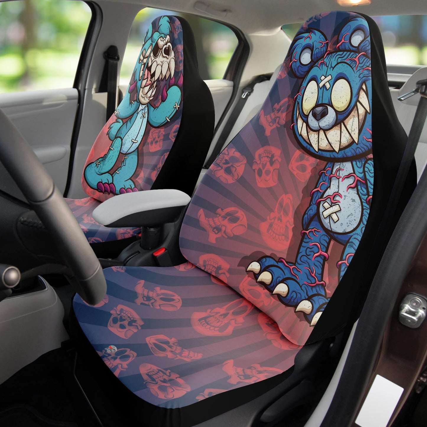 Spooky Teddy Bears Car Seat Covers