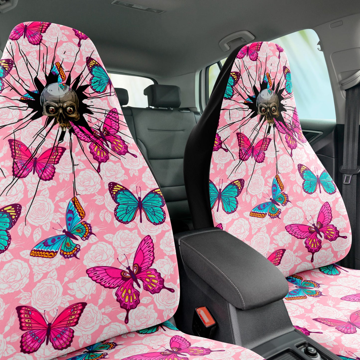 pastel goth Car Seat Covers