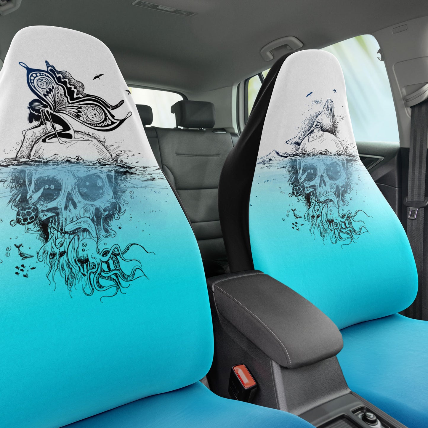 Distant Ocean Car Seat Covers