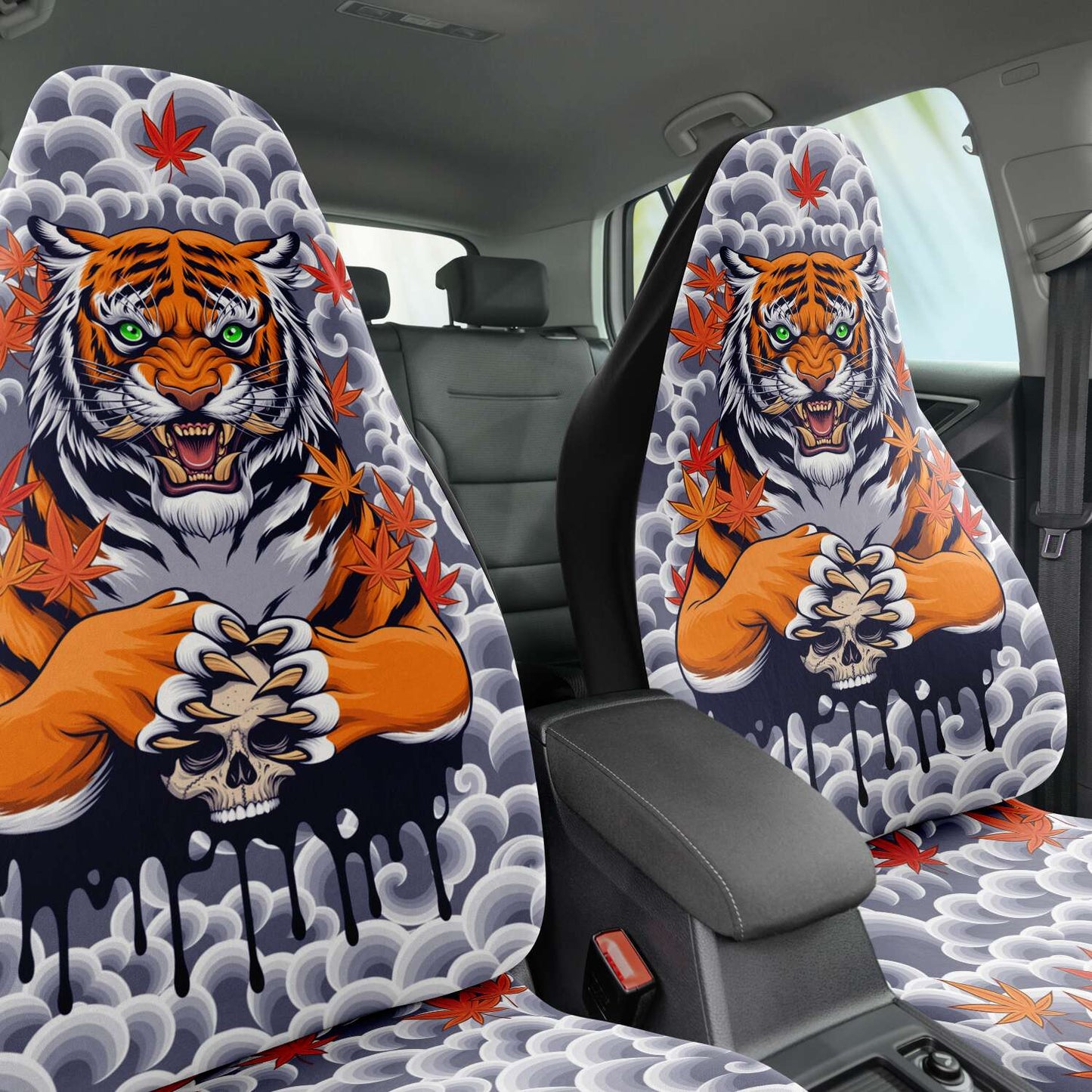 Tiger Spirit Car Seat Covers