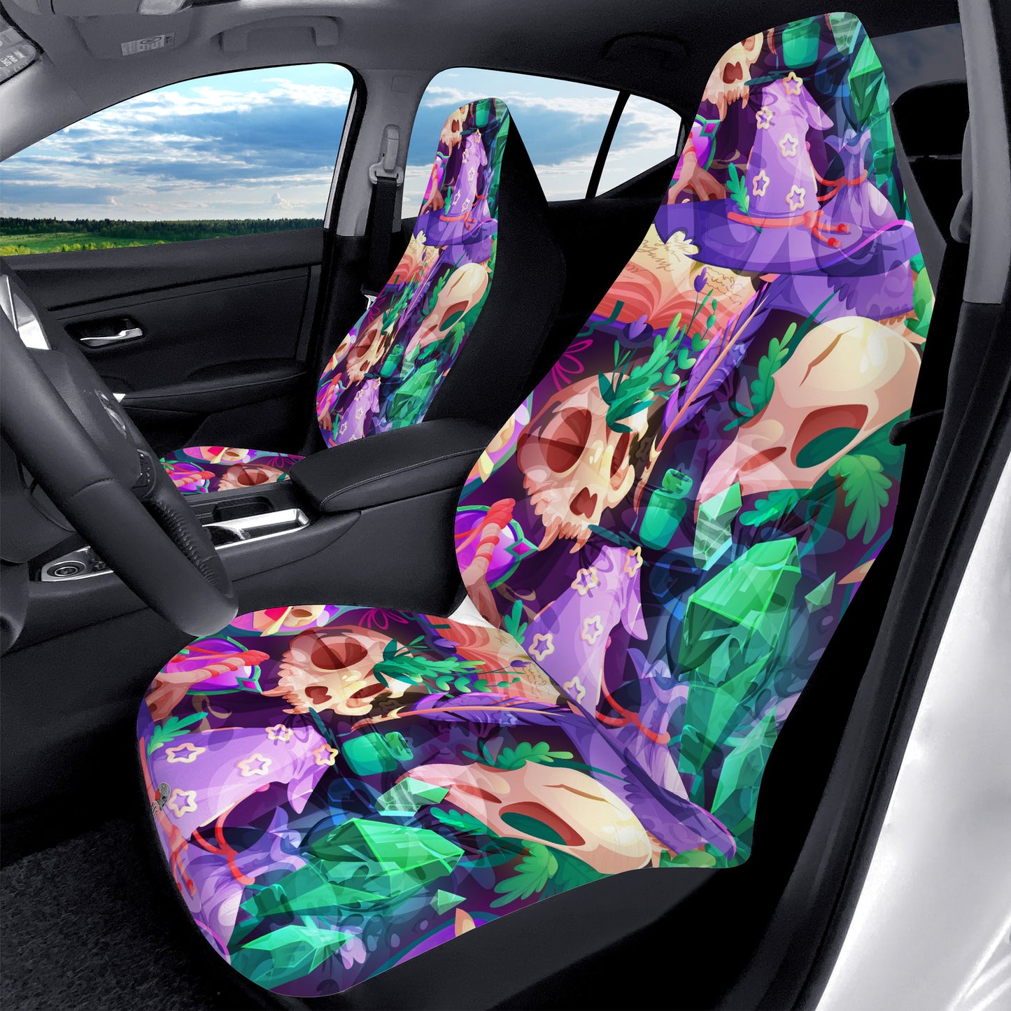 Colors of Witchcraft Car Seat Covers