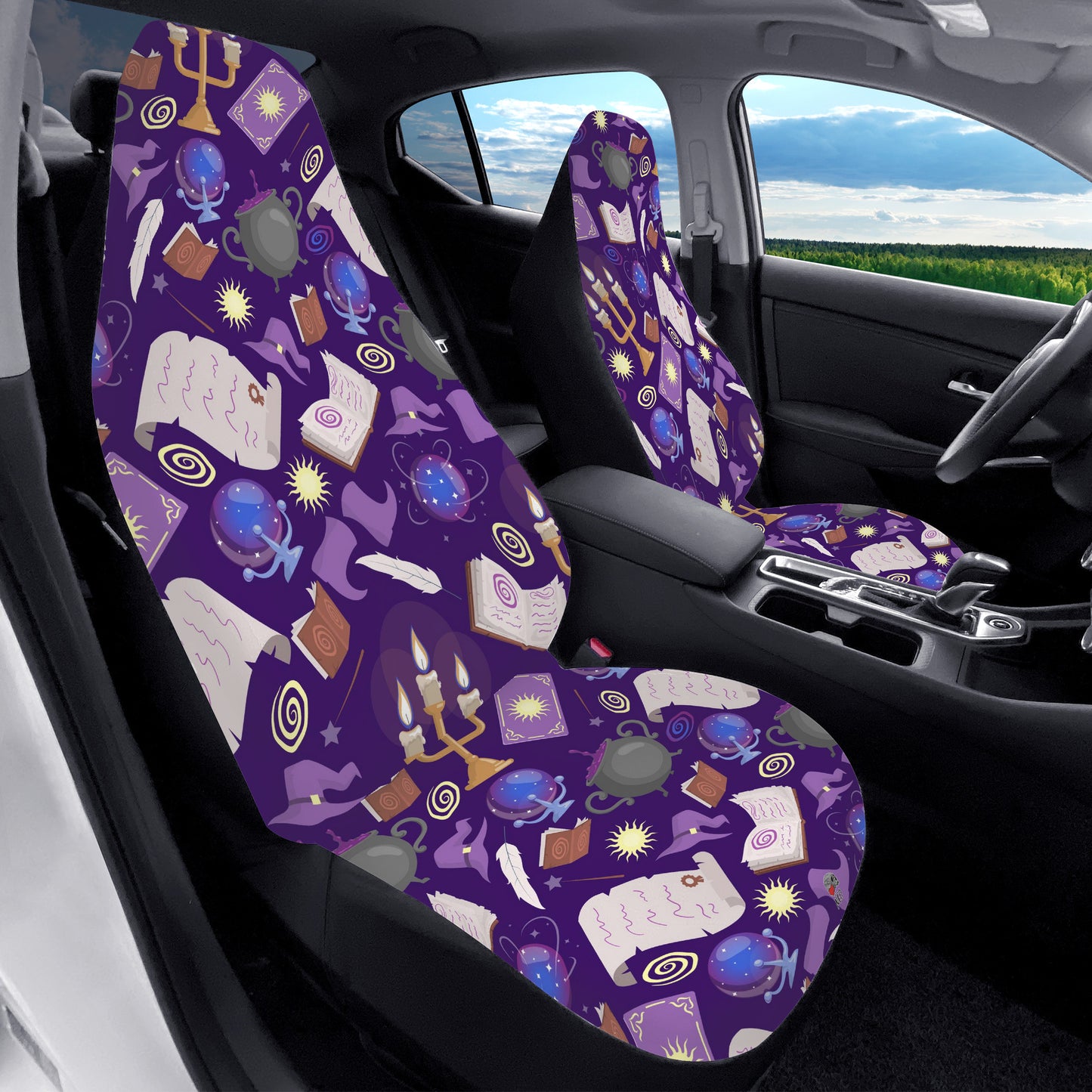 Witchy Nights Car Seat Covers